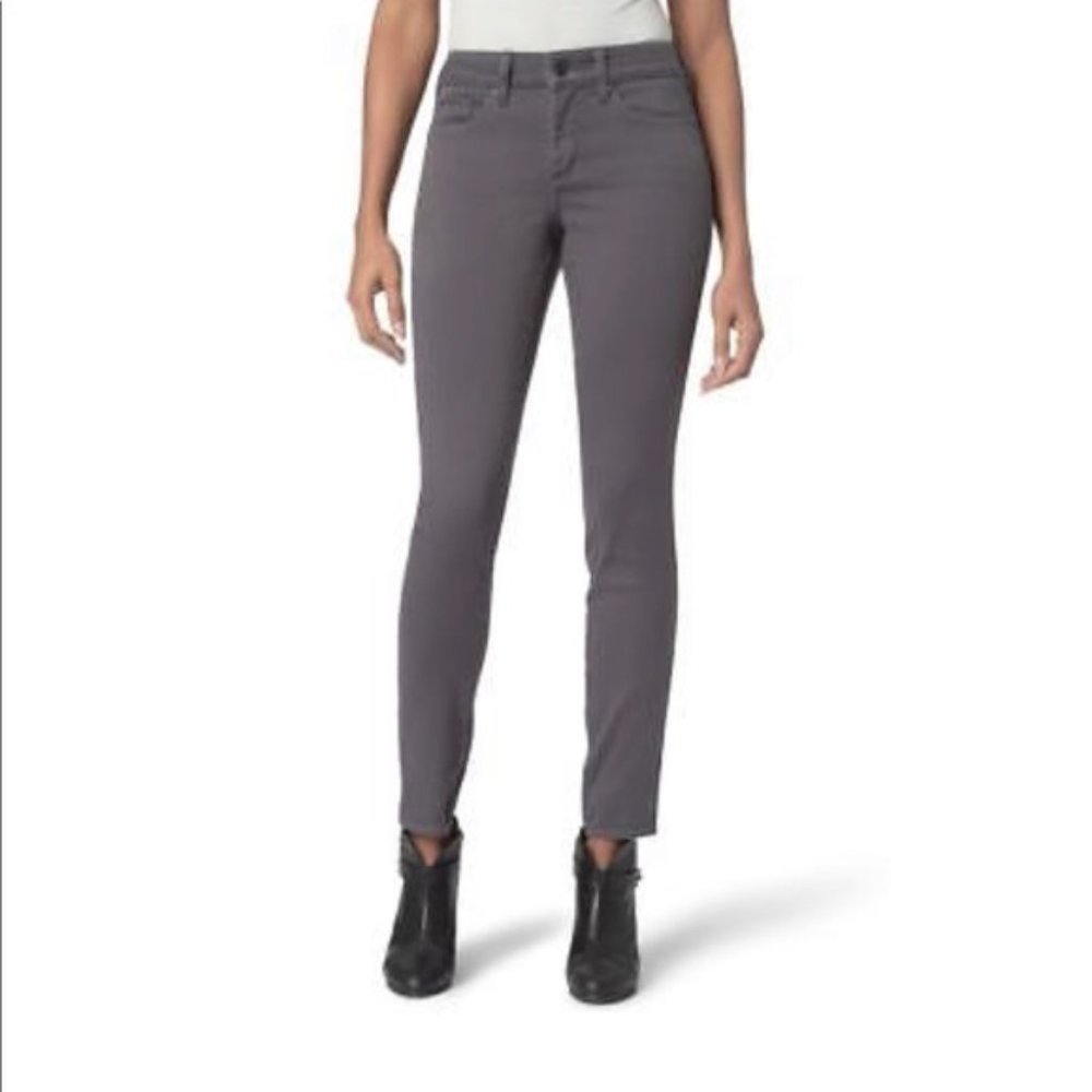 NYDJ Ami High Waist Gray Stretch Skinny Jeans